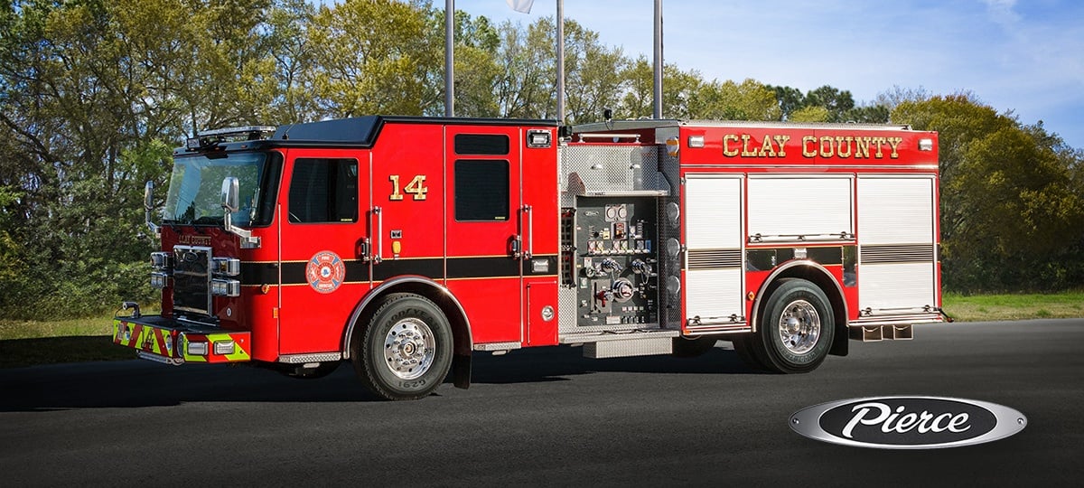Clay County Fire Rescue Pumper